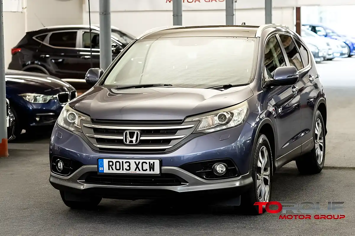 Used 2013 Honda Cr-V Ex Blue - Front View