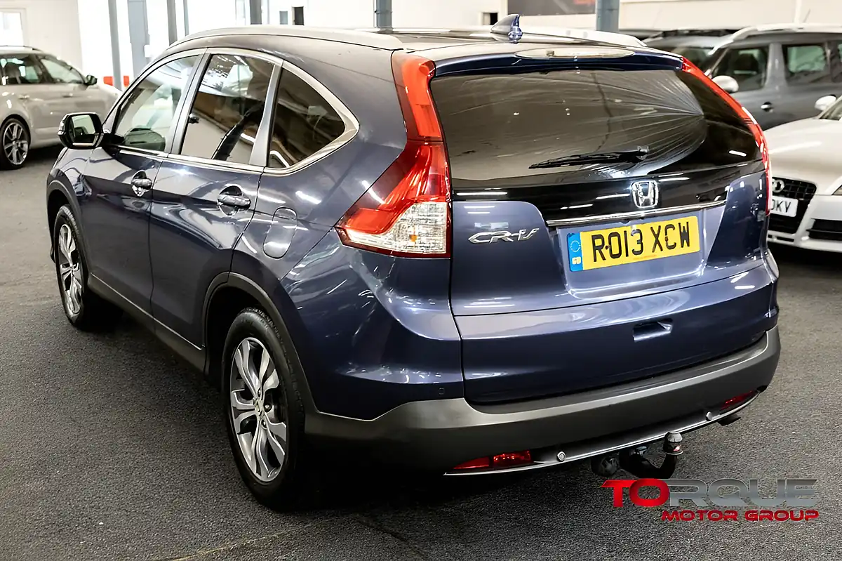 Used 2013 Honda Cr-V Ex Blue - Interior and Exterior details 11