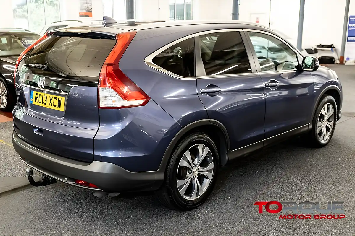 Used 2013 Honda Cr-V Ex Blue - Interior and Exterior details 12