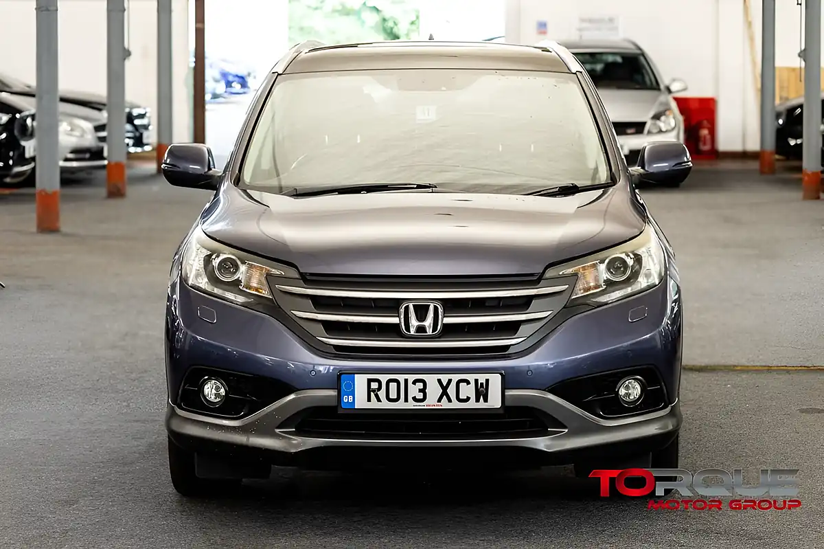 Used 2013 Honda Cr-V Ex Blue - Interior and Exterior details 2