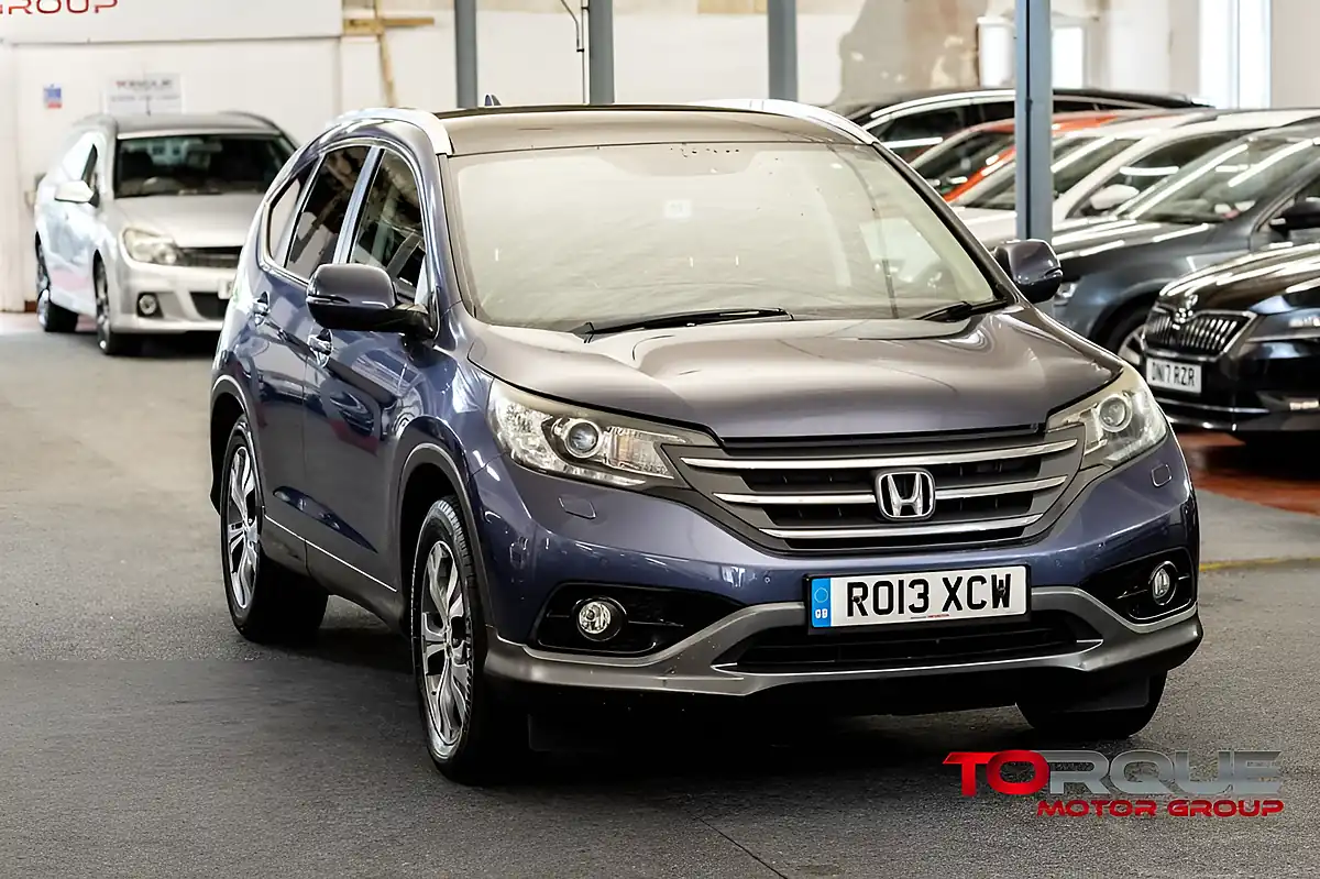 Used 2013 Honda Cr-V Ex Blue - Interior and Exterior details 3