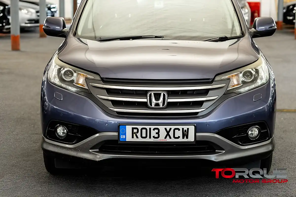 Used 2013 Honda Cr-V Ex Blue - Interior and Exterior details 4