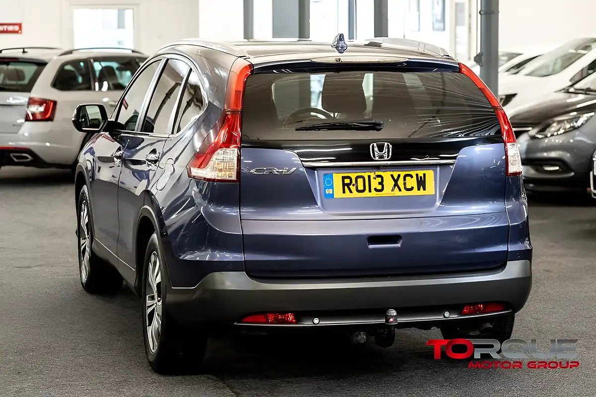 Used 2013 Honda Cr-V Ex Blue - Interior and Exterior details 5