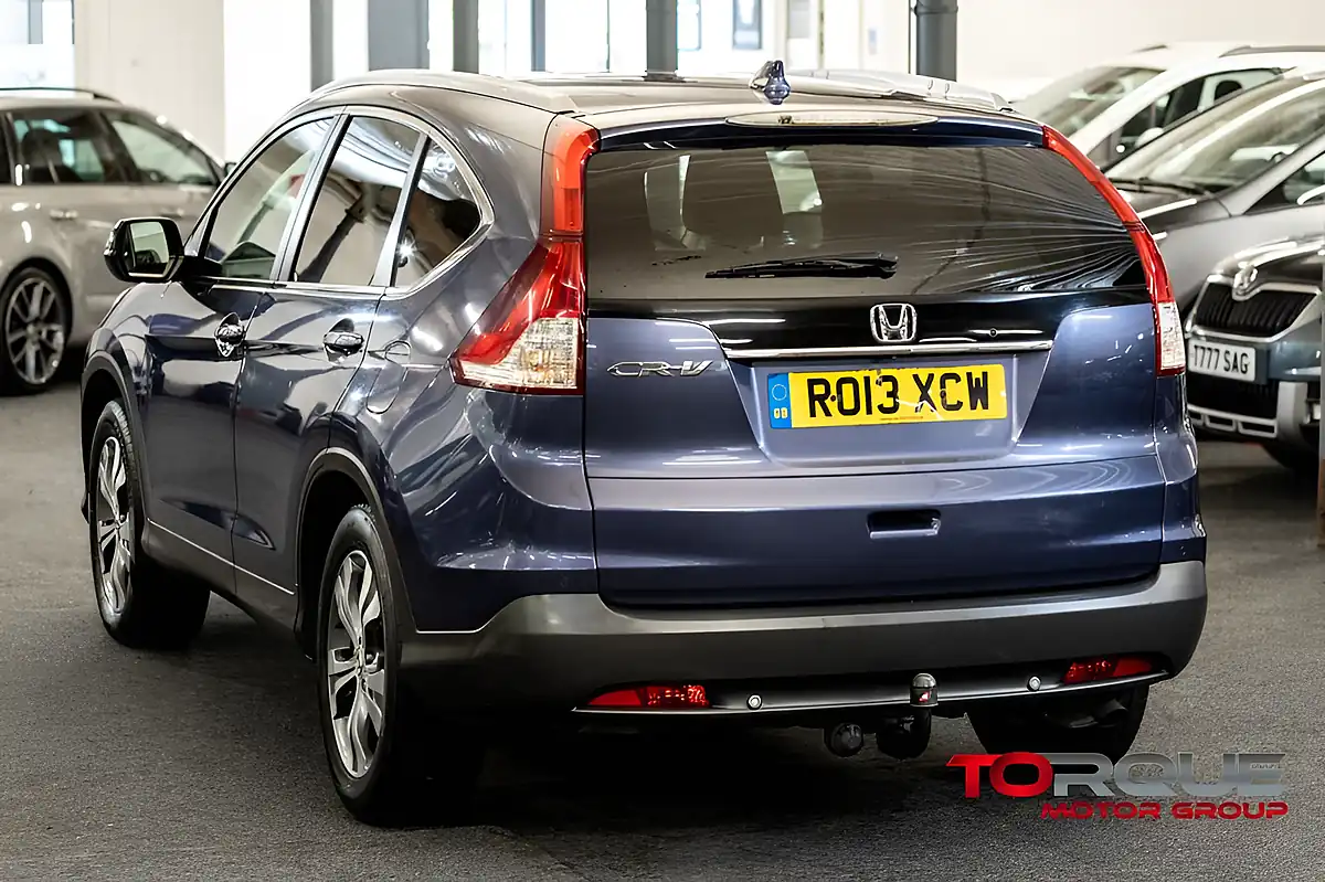 Used 2013 Honda Cr-V Ex Blue - Interior and Exterior details 6