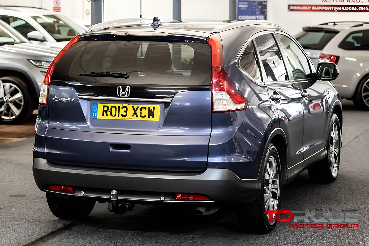 Used 2013 Honda Cr-V Ex Blue - Interior and Exterior details 8