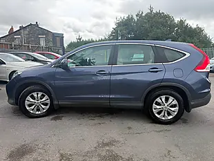 Used 2013 Honda Cr-V Se 4WD Blue - Interior and Exterior details 4