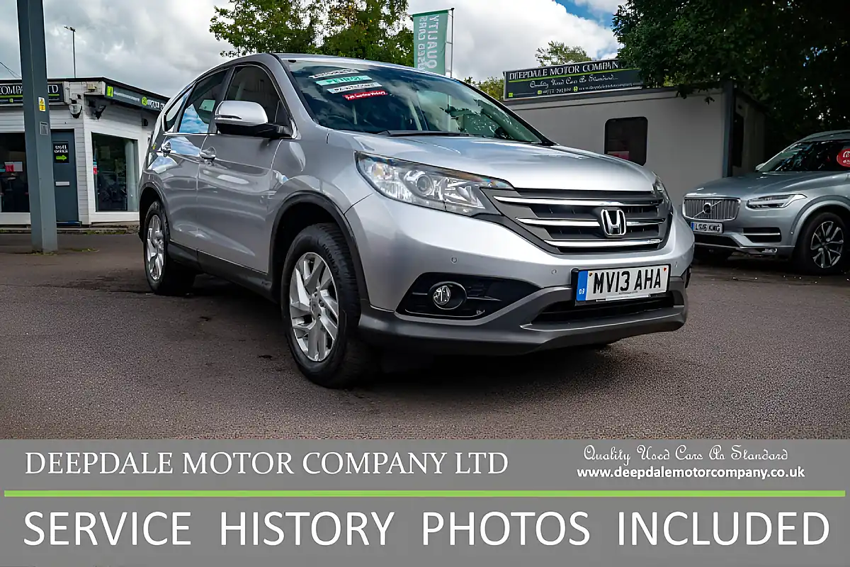 Used 2013 Honda Cr-V Se Alabaster Silver - Front View