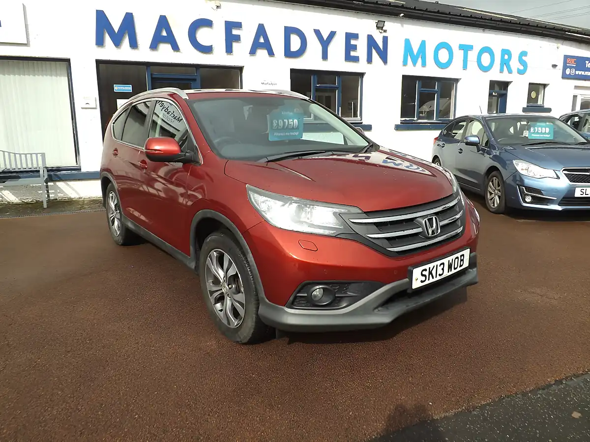 Used 2013 Honda Cr-V Sr Red - Front View