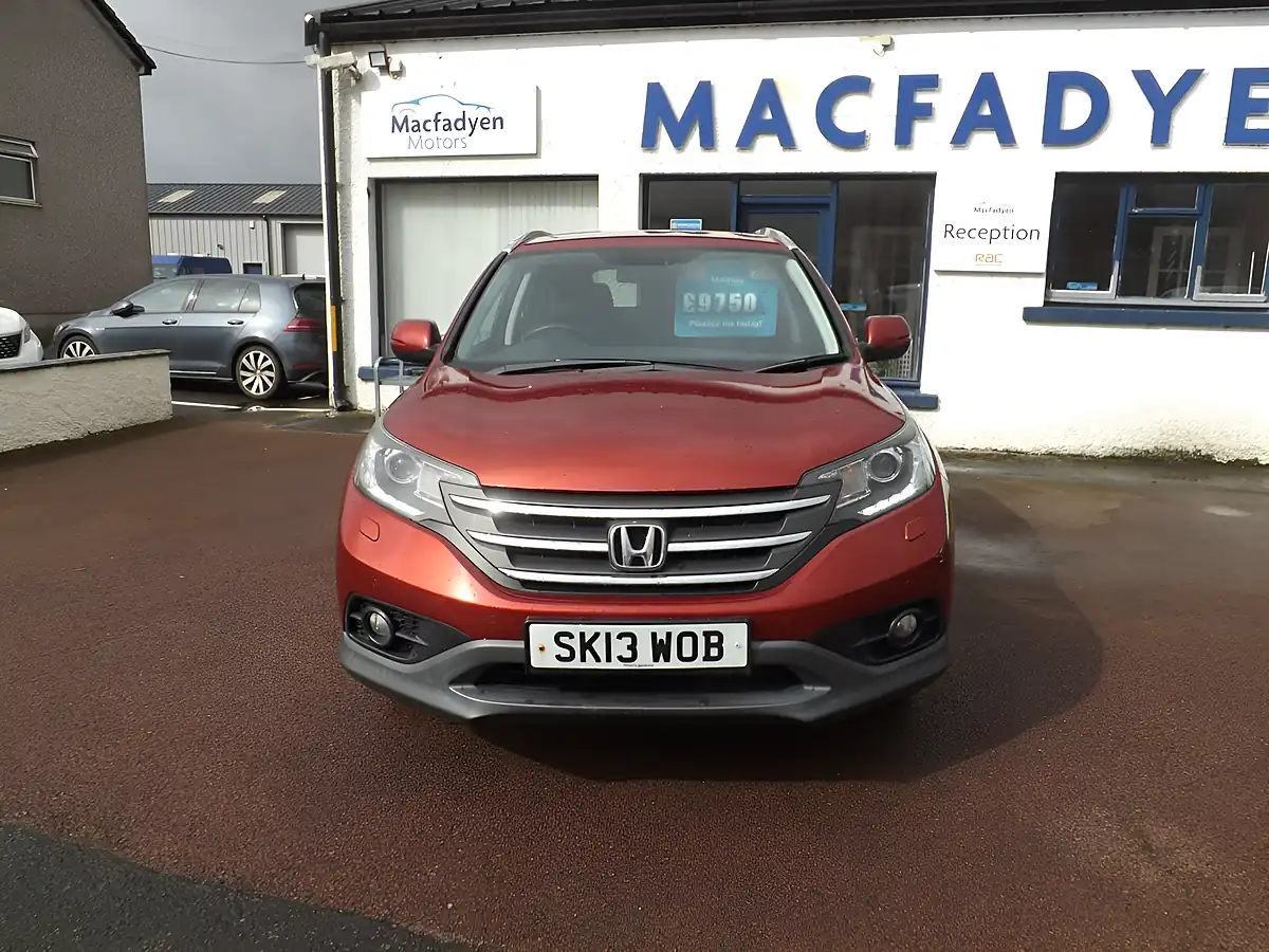Used 2013 Honda Cr-V Sr Red - Interior and Exterior details 2