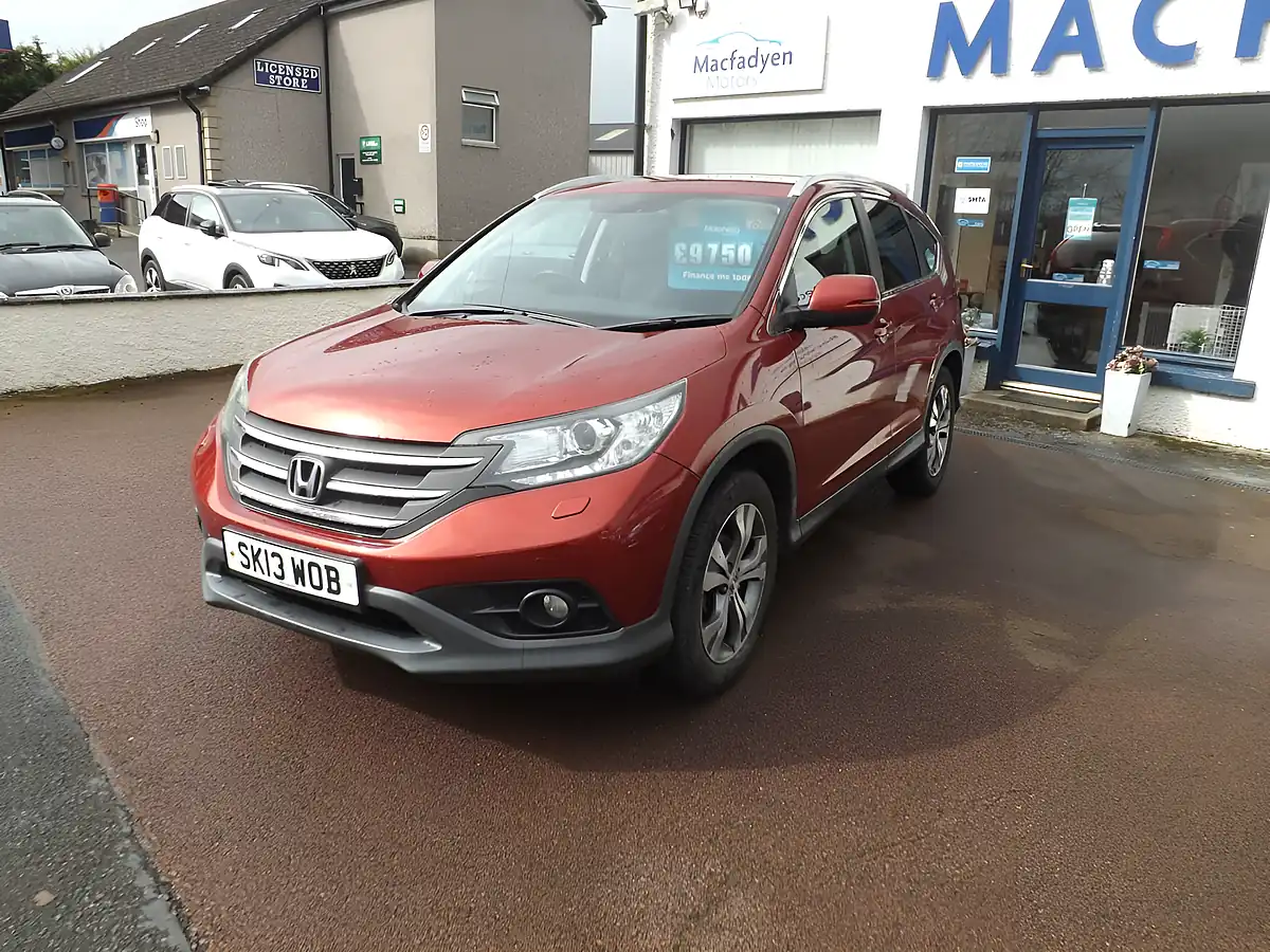 Used 2013 Honda Cr-V Sr Red - Interior and Exterior details 3