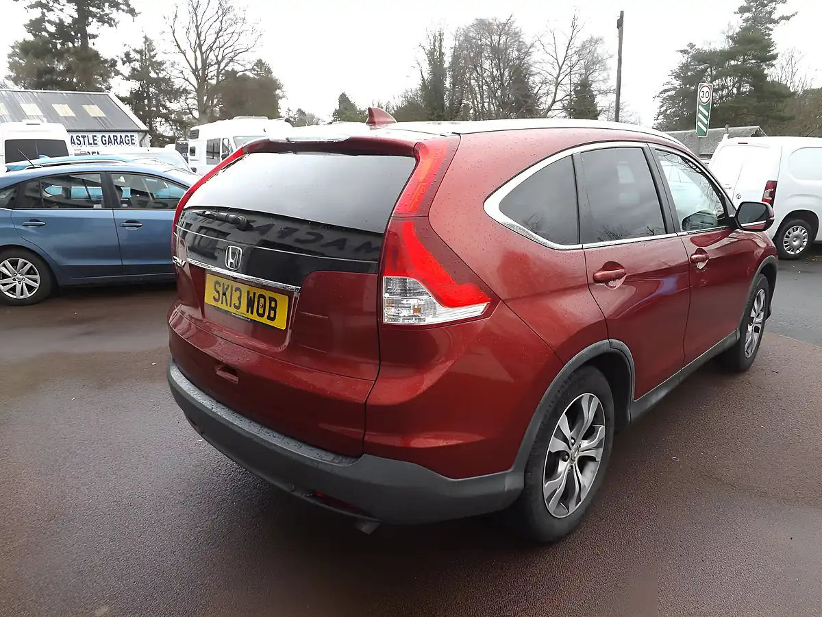 Used 2013 Honda Cr-V Sr Red - Interior and Exterior details 7