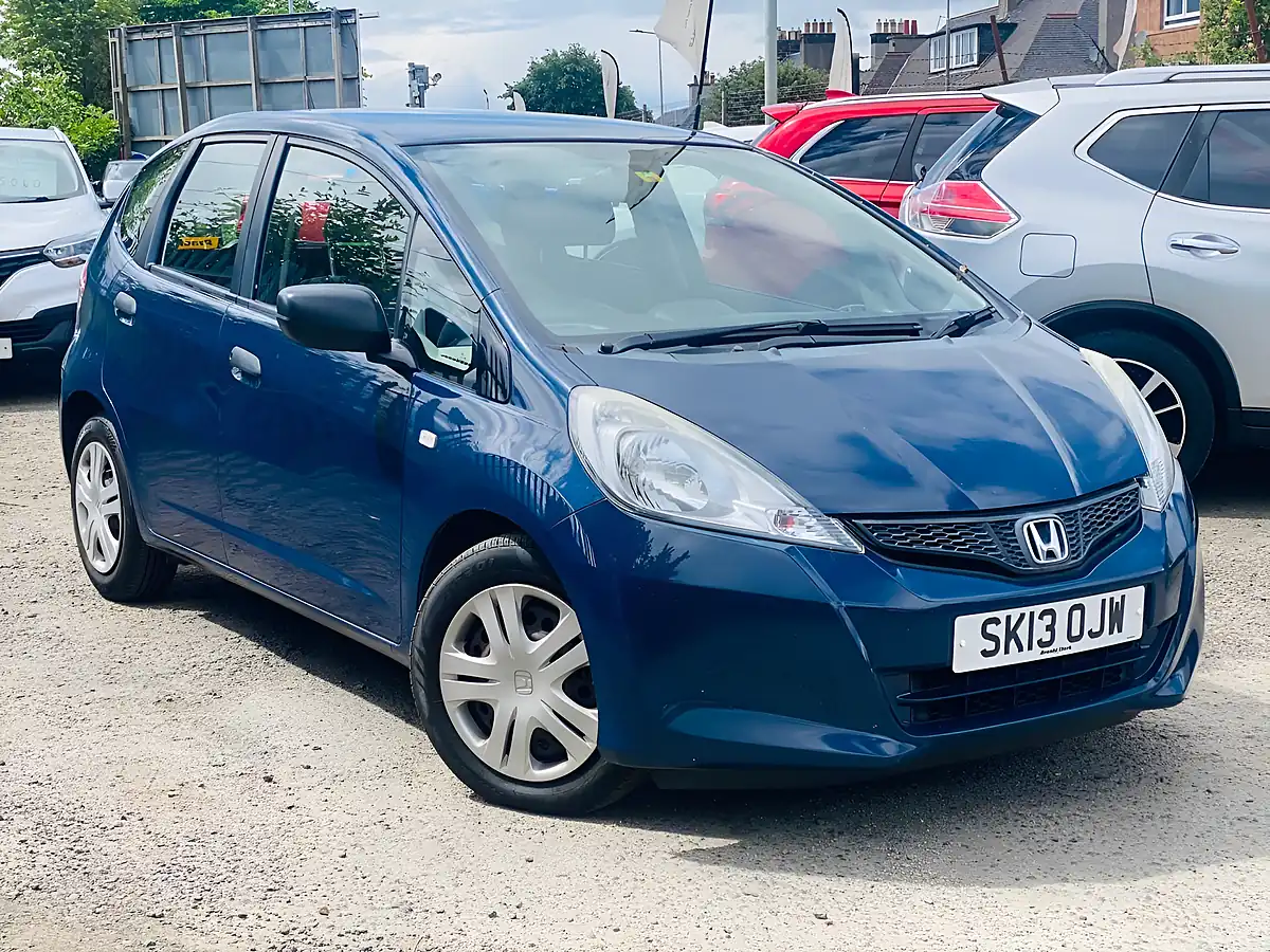 Used 2013 Honda Jazz S Blue - Front View