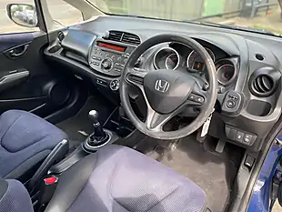 Used 2013 Honda Jazz S Blue - Interior and Exterior details 12