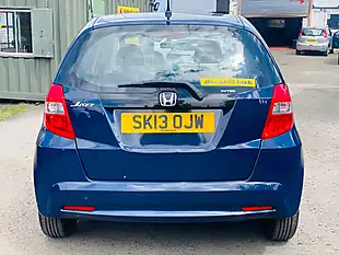 Used 2013 Honda Jazz S Blue - Interior and Exterior details 8