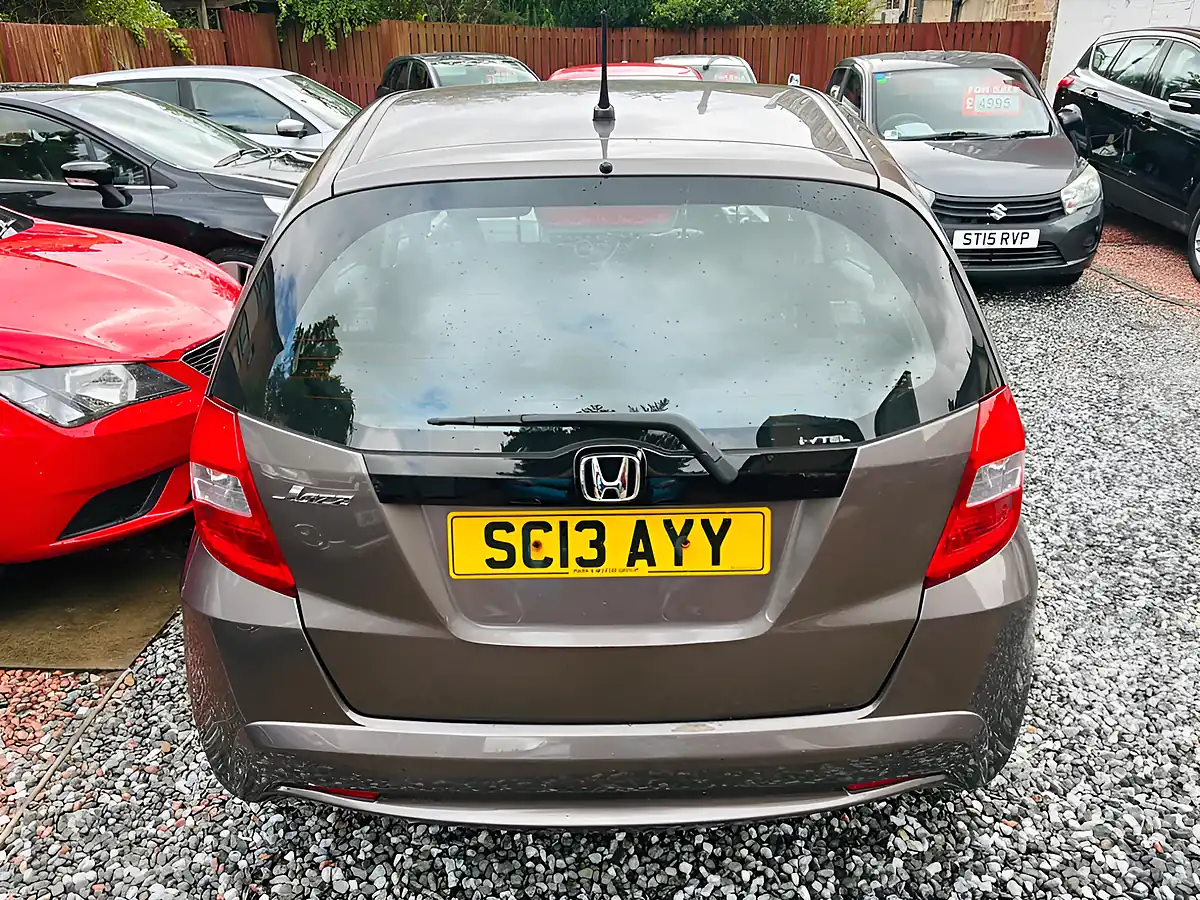 Used 2013 Honda Jazz S Brown - Interior and Exterior details 4