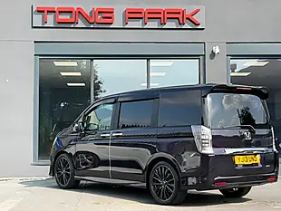 Used 2013 Honda Stepwagon Spada Z Purple - Interior and Exterior details 5