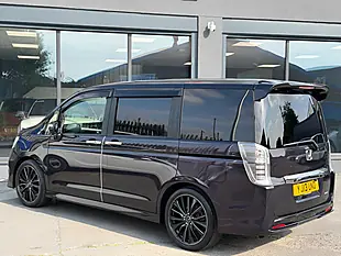 Used 2013 Honda Stepwagon Spada Z Purple - Interior and Exterior details 6