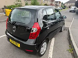 Used 2013 Hyundai I10 Active Black - Interior and Exterior details 5