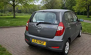 Used 2013 Hyundai i10 Active Grey - Interior and Exterior details 4