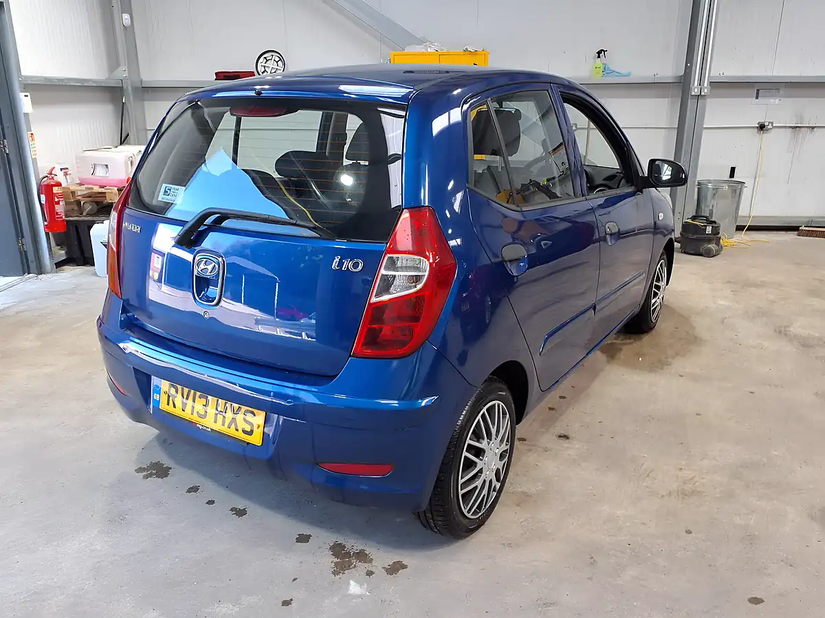 Used 2013 Hyundai I10 Classic Blue - Interior and Exterior details 2
