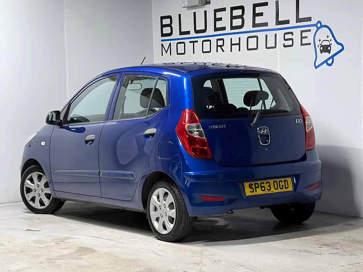 Used 2013 Hyundai I10 Classic Blue - Interior and Exterior details 4