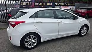 Used 2013 Hyundai i30 Blue Drive Edition White - Interior and Exterior details 8