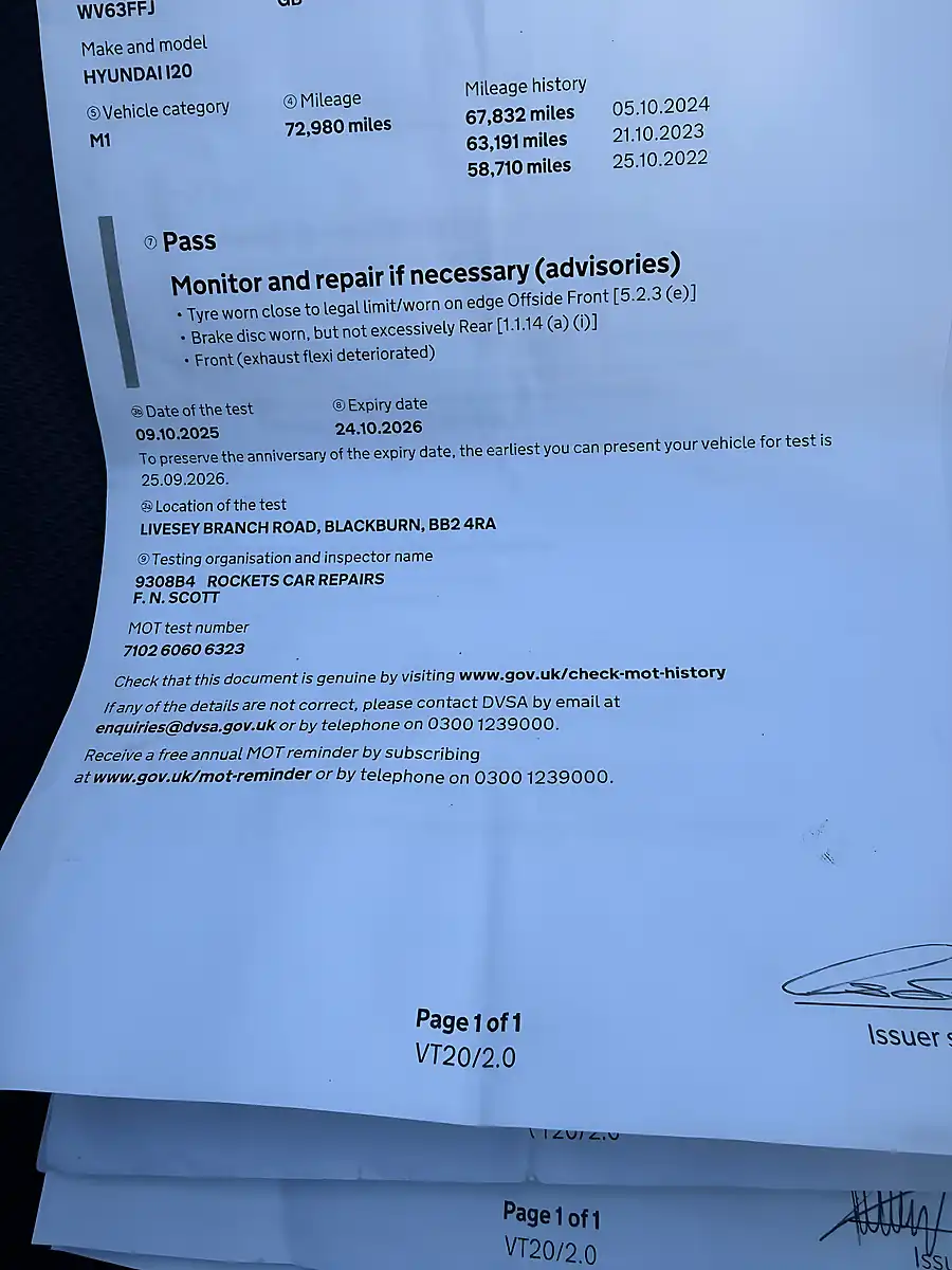 Used 2013 Hyundai ix20 - Interior and Exterior details 17