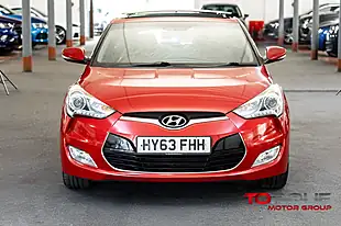 Used 2013 Hyundai Veloster Sport Red - Interior and Exterior details 2