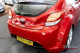 Used 2013 Hyundai Veloster Sport Red - Interior and Exterior details 20