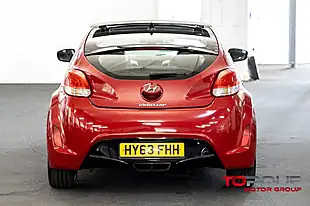 Used 2013 Hyundai Veloster Sport Red - Interior and Exterior details 5