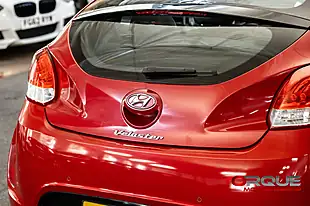 Used 2013 Hyundai Veloster Sport Red - Interior and Exterior details 7