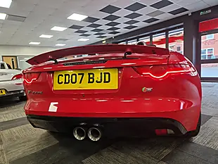 Used 2013 Jaguar F-Type S Red - Interior and Exterior details 12