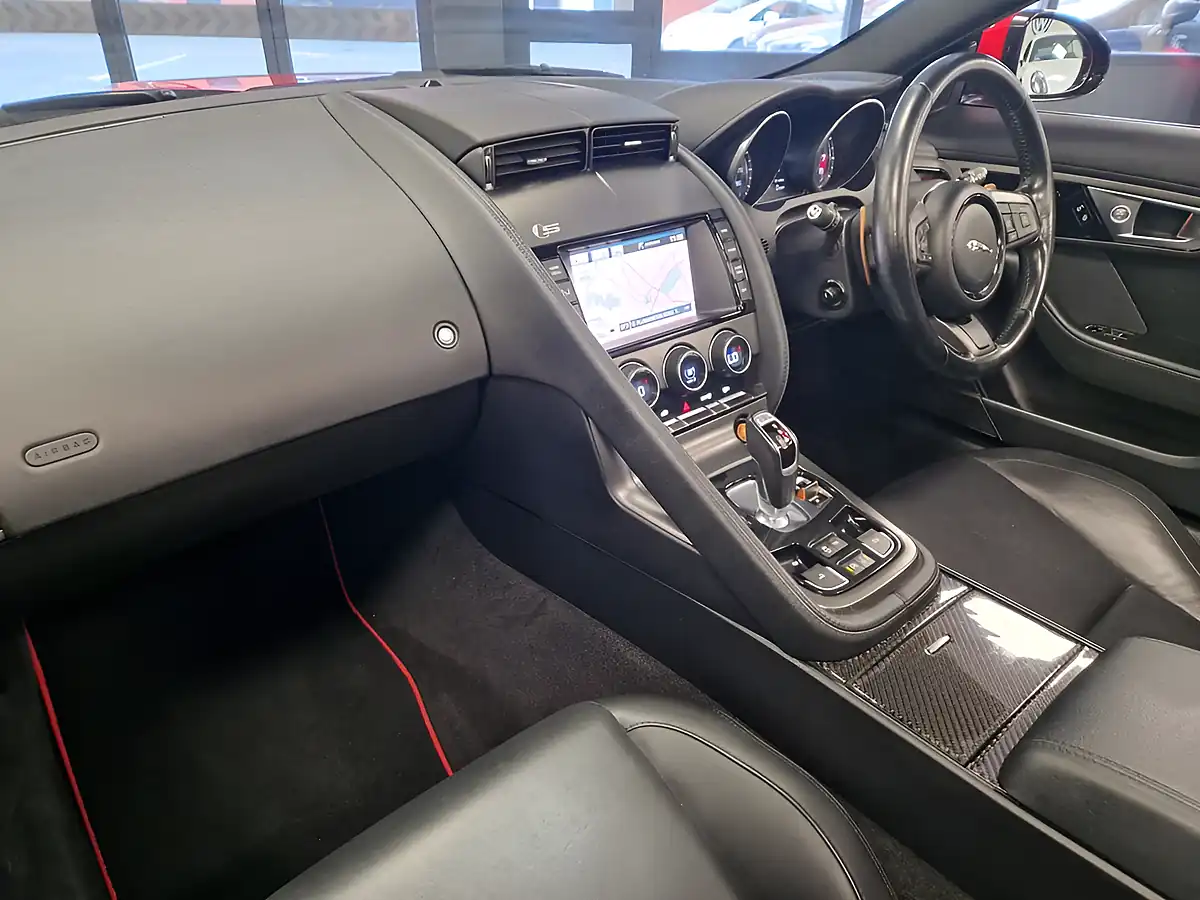 Used 2013 Jaguar F-Type S Red - Interior and Exterior details 16