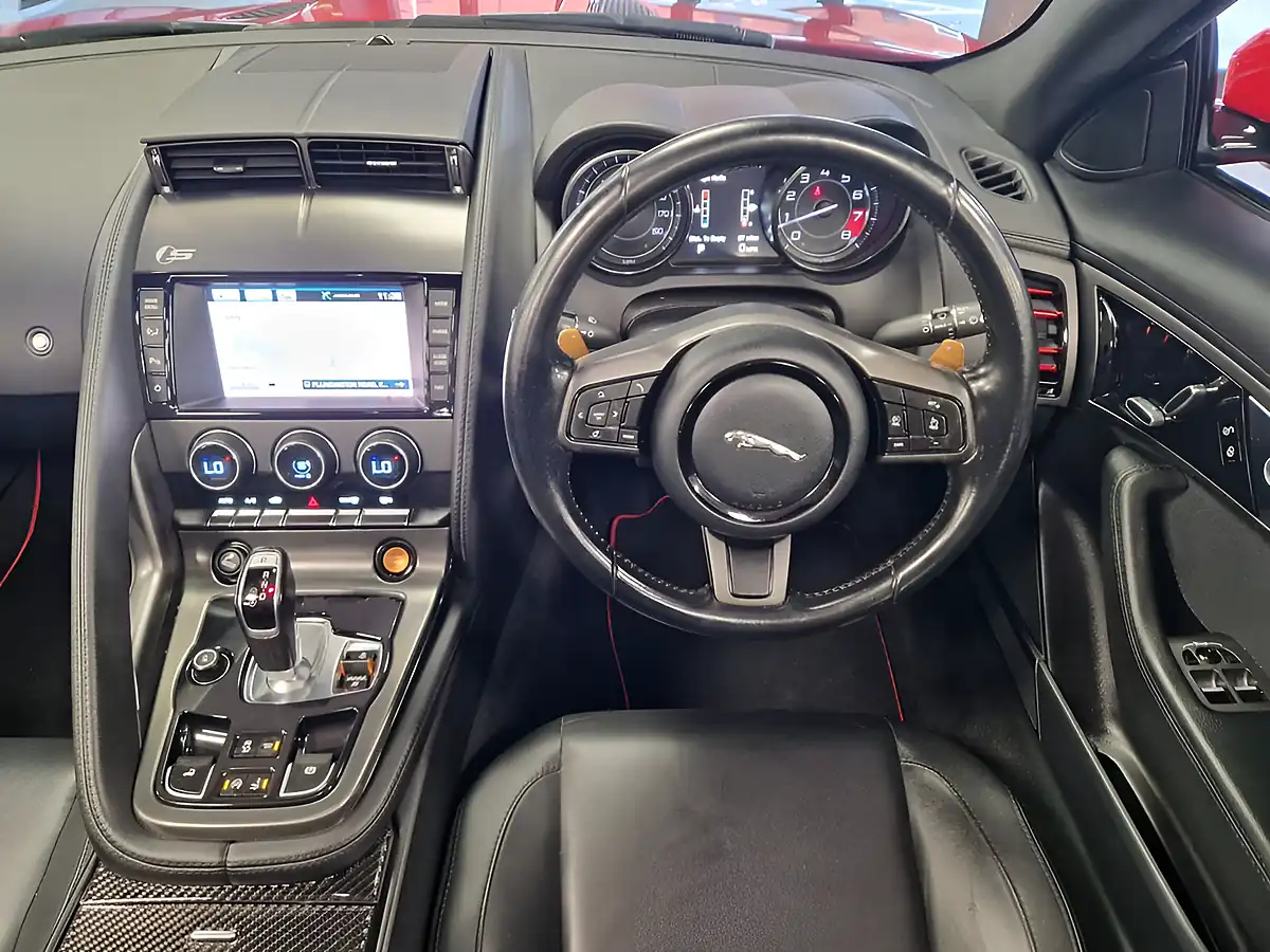Used 2013 Jaguar F-Type S Red - Interior and Exterior details 17