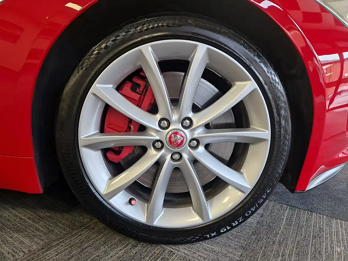 Used 2013 Jaguar F-Type S Red - Interior and Exterior details 19