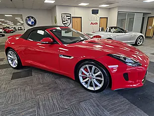 Used 2013 Jaguar F-Type S Red - Interior and Exterior details 3