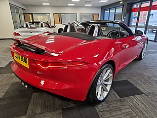 Used 2013 Jaguar F-Type S Red - Interior and Exterior details 4
