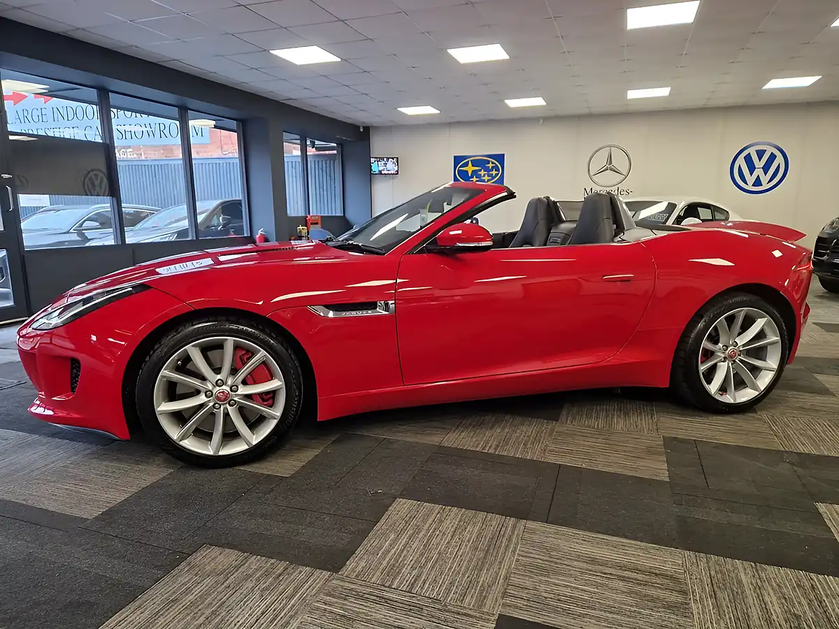 Used 2013 Jaguar F-Type S Red - Interior and Exterior details 6