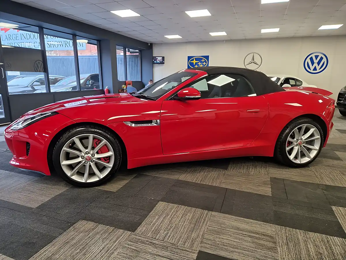 Used 2013 Jaguar F-Type S Red - Interior and Exterior details 7