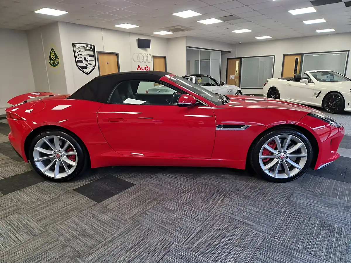 Used 2013 Jaguar F-Type S Red - Interior and Exterior details 9