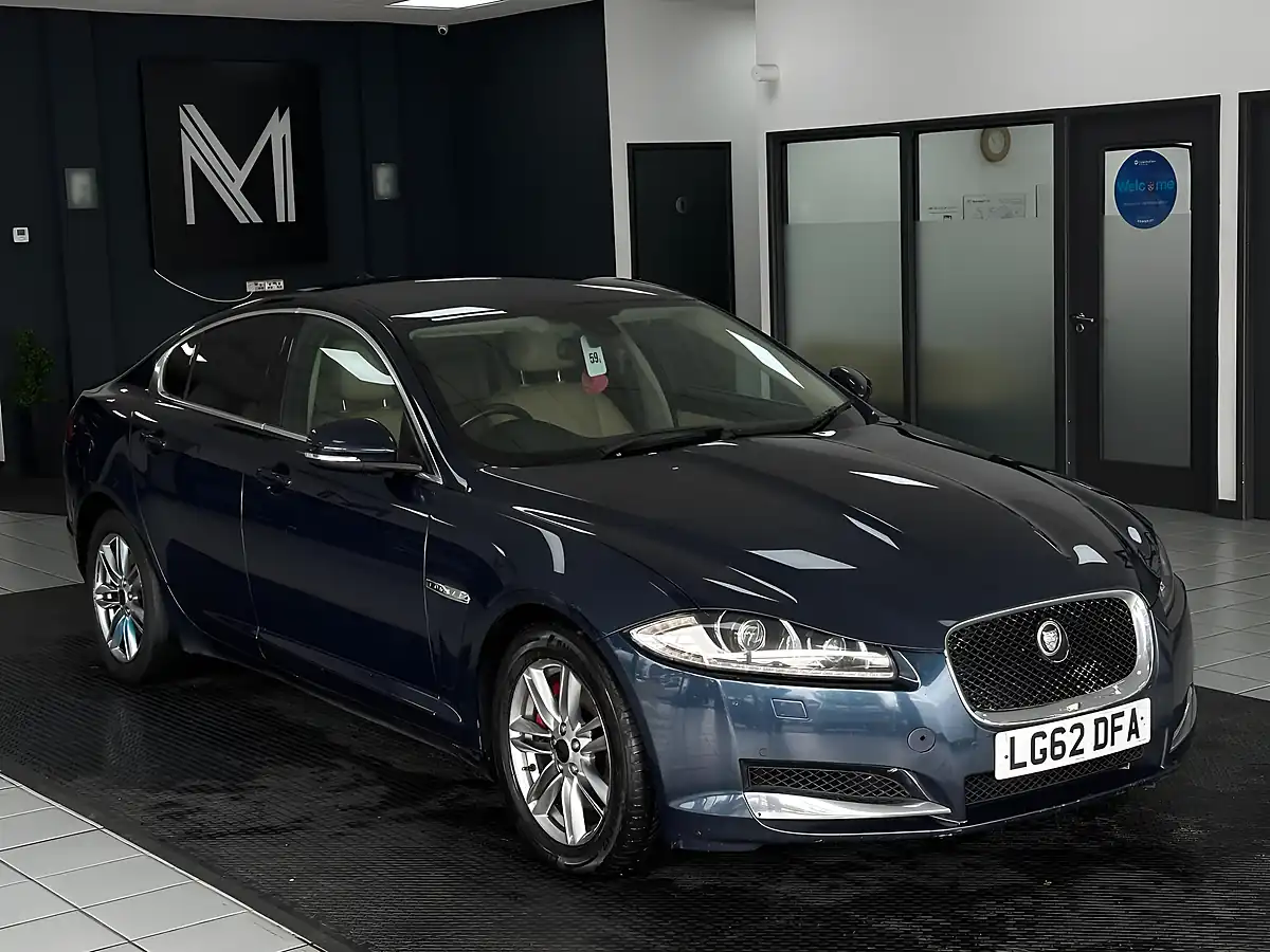 Used 2013 Jaguar Xf Luxury Blue - Interior and Exterior details 2