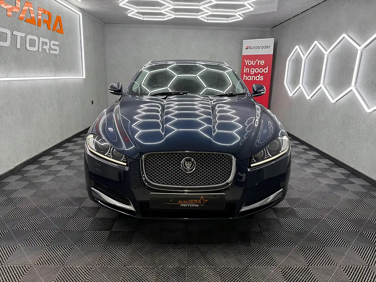 Used 2013 Jaguar Xf Premium Luxury Sportbrake Blue - Interior and Exterior details 3