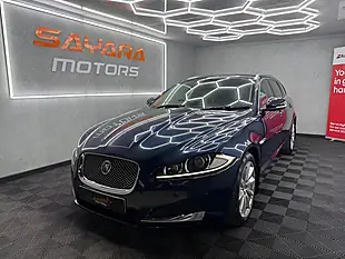 Used 2013 Jaguar Xf Premium Luxury Sportbrake Blue - Interior and Exterior details 4
