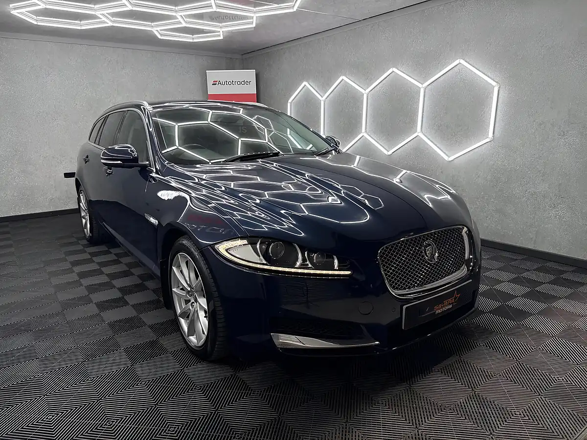 Used 2013 Jaguar Xf Premium Luxury Sportbrake Blue - Interior and Exterior details 6