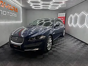 Used 2013 Jaguar Xf Premium Luxury Sportbrake Blue - Interior and Exterior details 8