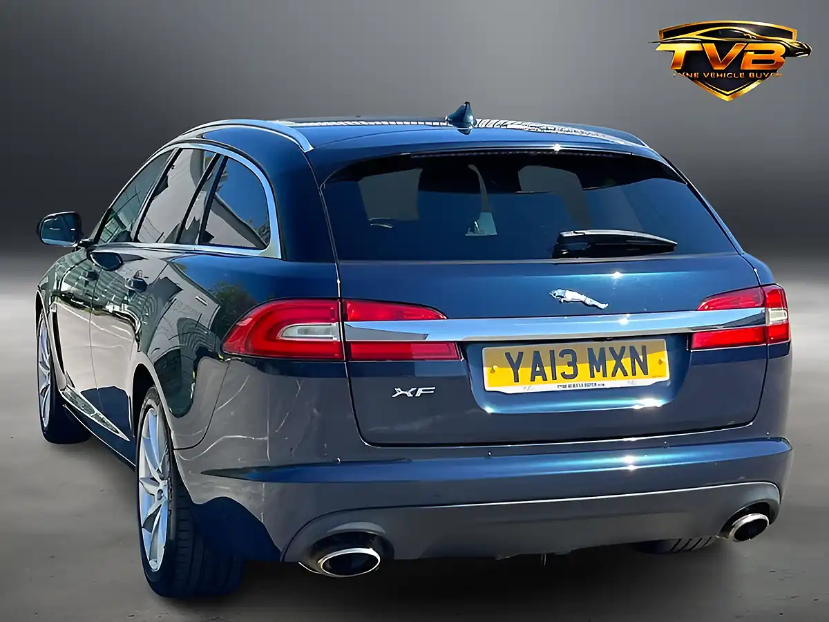 Used 2013 Jaguar Xf Premium Luxury Sportbrake Blue - Interior and Exterior details 11