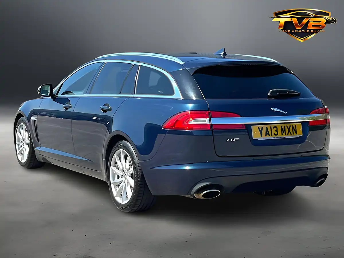 Used 2013 Jaguar Xf Premium Luxury Sportbrake Blue - Interior and Exterior details 13
