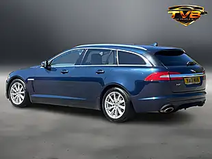 Used 2013 Jaguar Xf Premium Luxury Sportbrake Blue - Interior and Exterior details 14