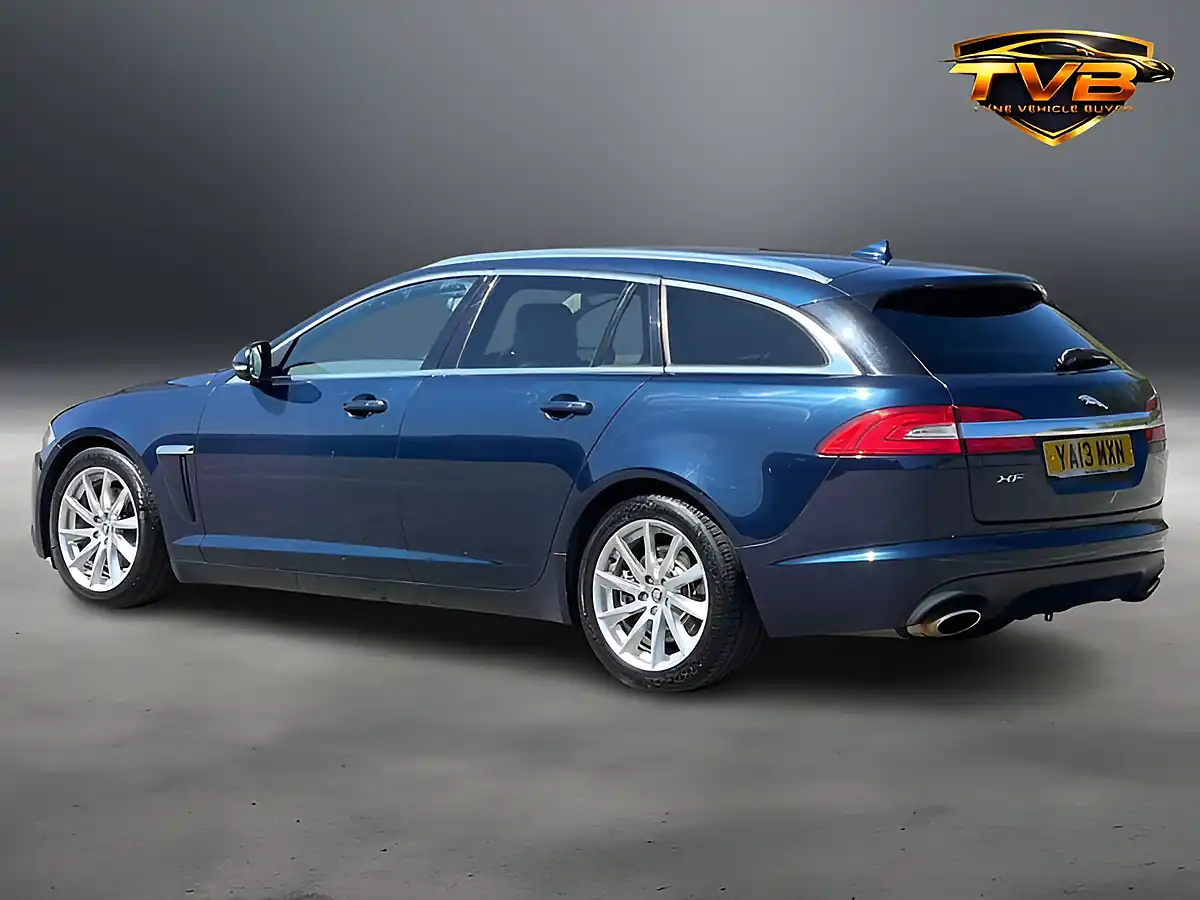 Used 2013 Jaguar Xf Premium Luxury Sportbrake Blue - Interior and Exterior details 14