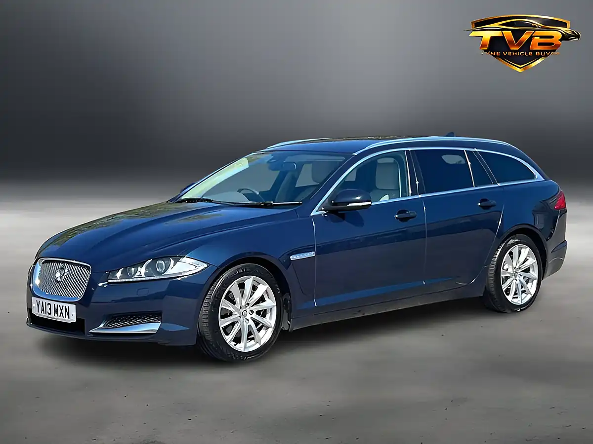 Used 2013 Jaguar Xf Premium Luxury Sportbrake Blue - Interior and Exterior details 17